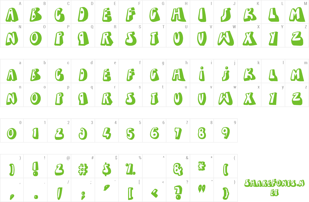 Font Dead Wallace preview