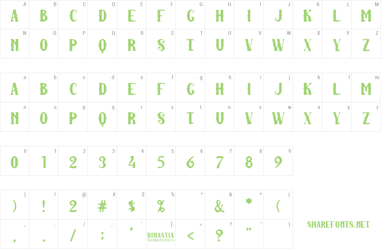 Font Dinastia preview