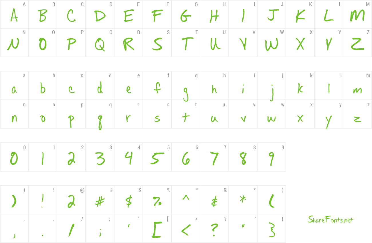 Font Fh_Allisa preview
