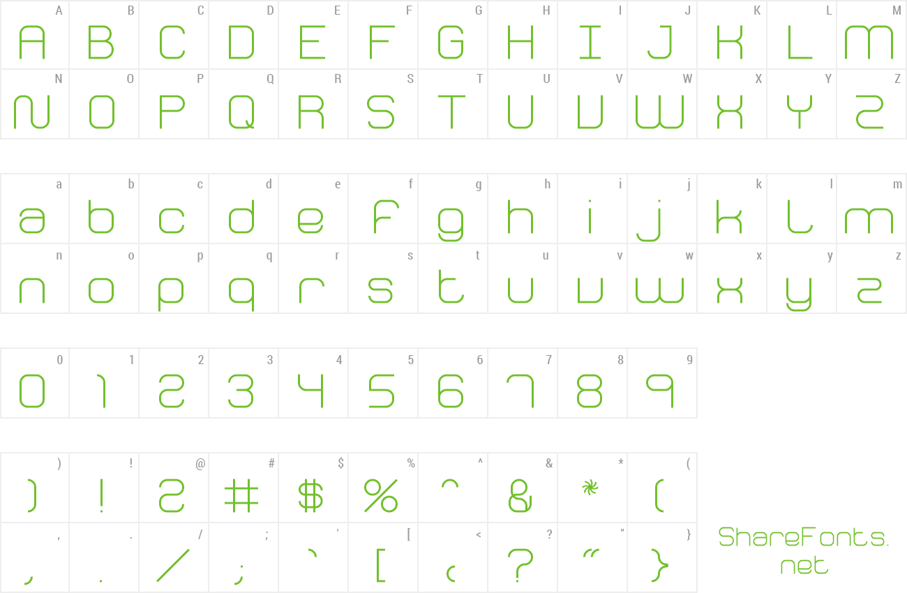 Font Fh_Perception preview