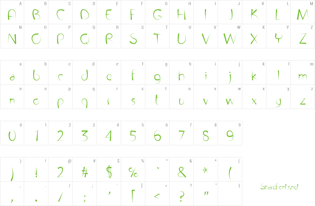 Font FontPenetration preview