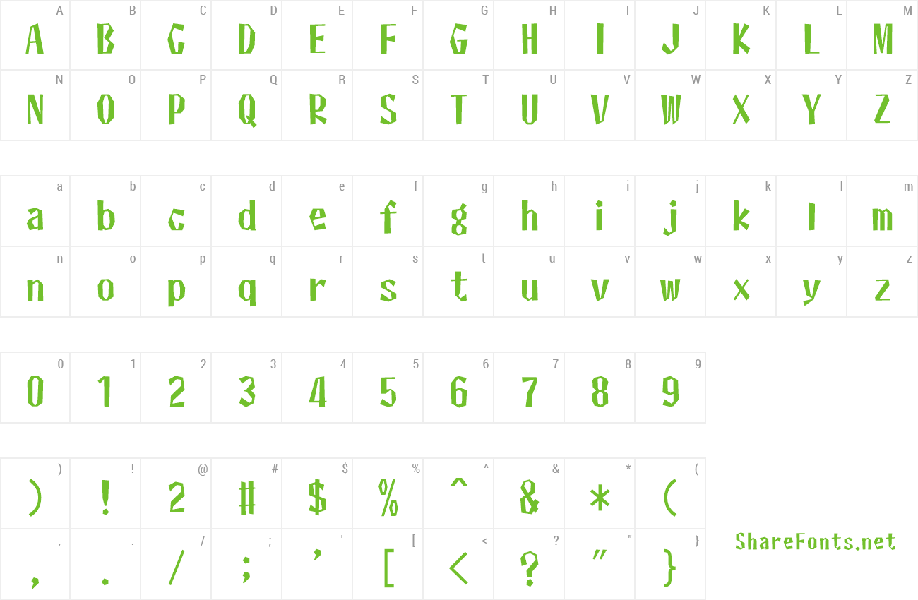 Font id-Cinema-LightOT preview