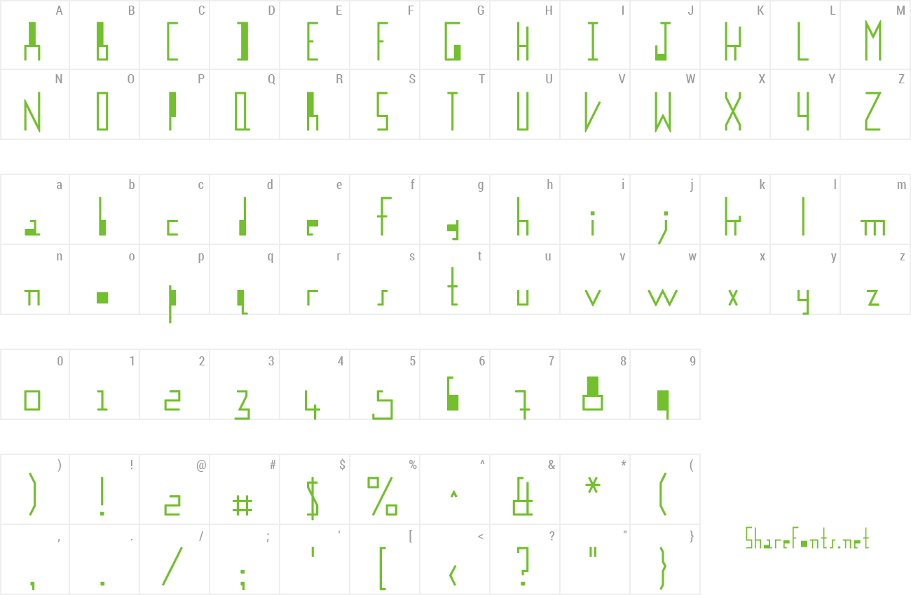 Font logotix preview