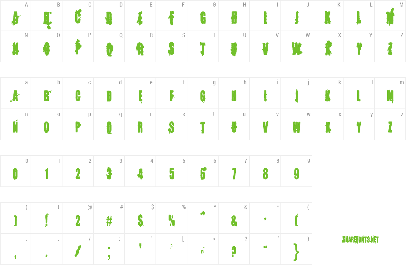 Font Memory Lapses preview
