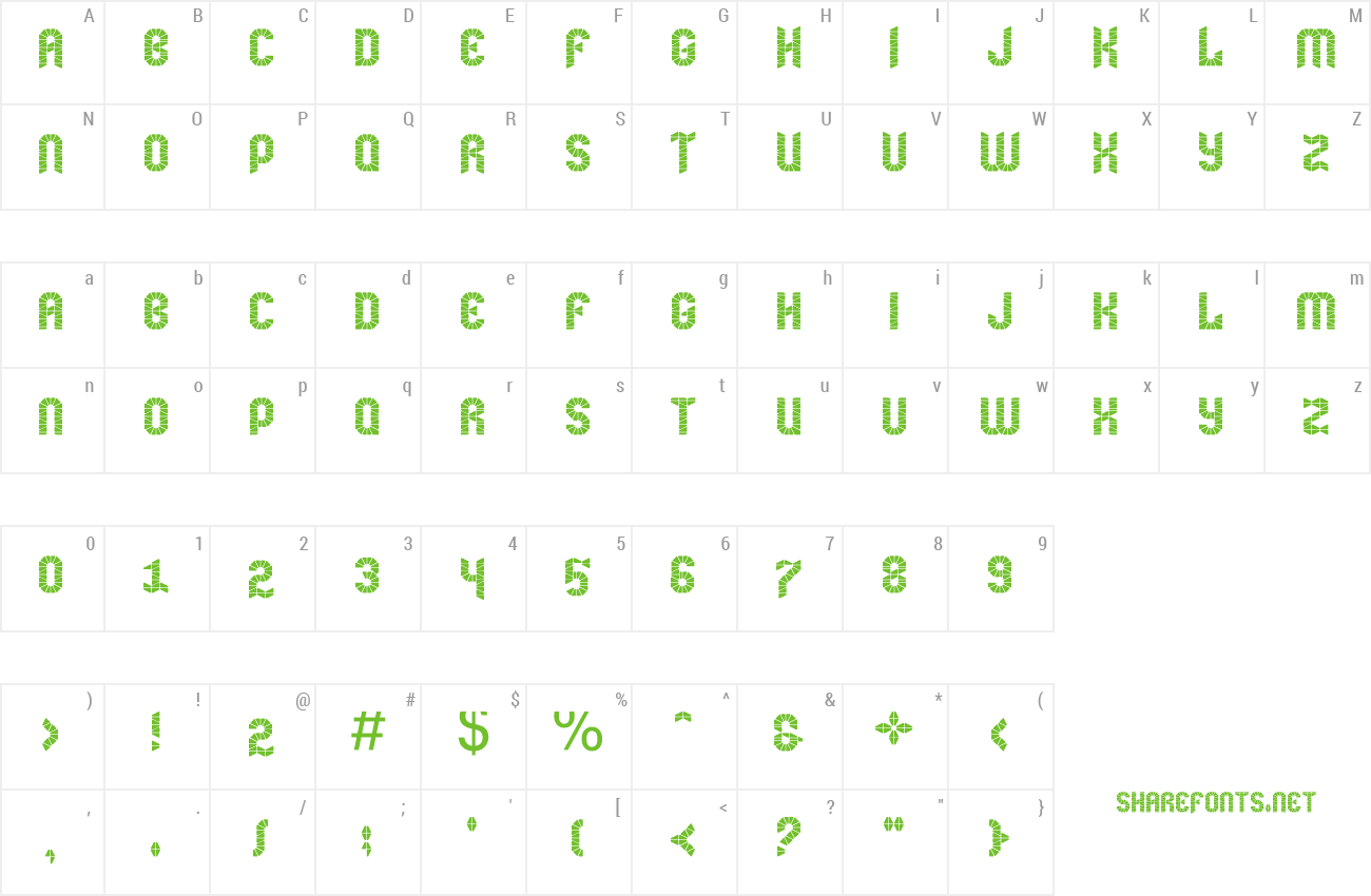 Font mummification preview