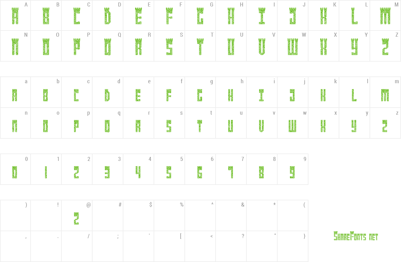 Font NewcastleE preview