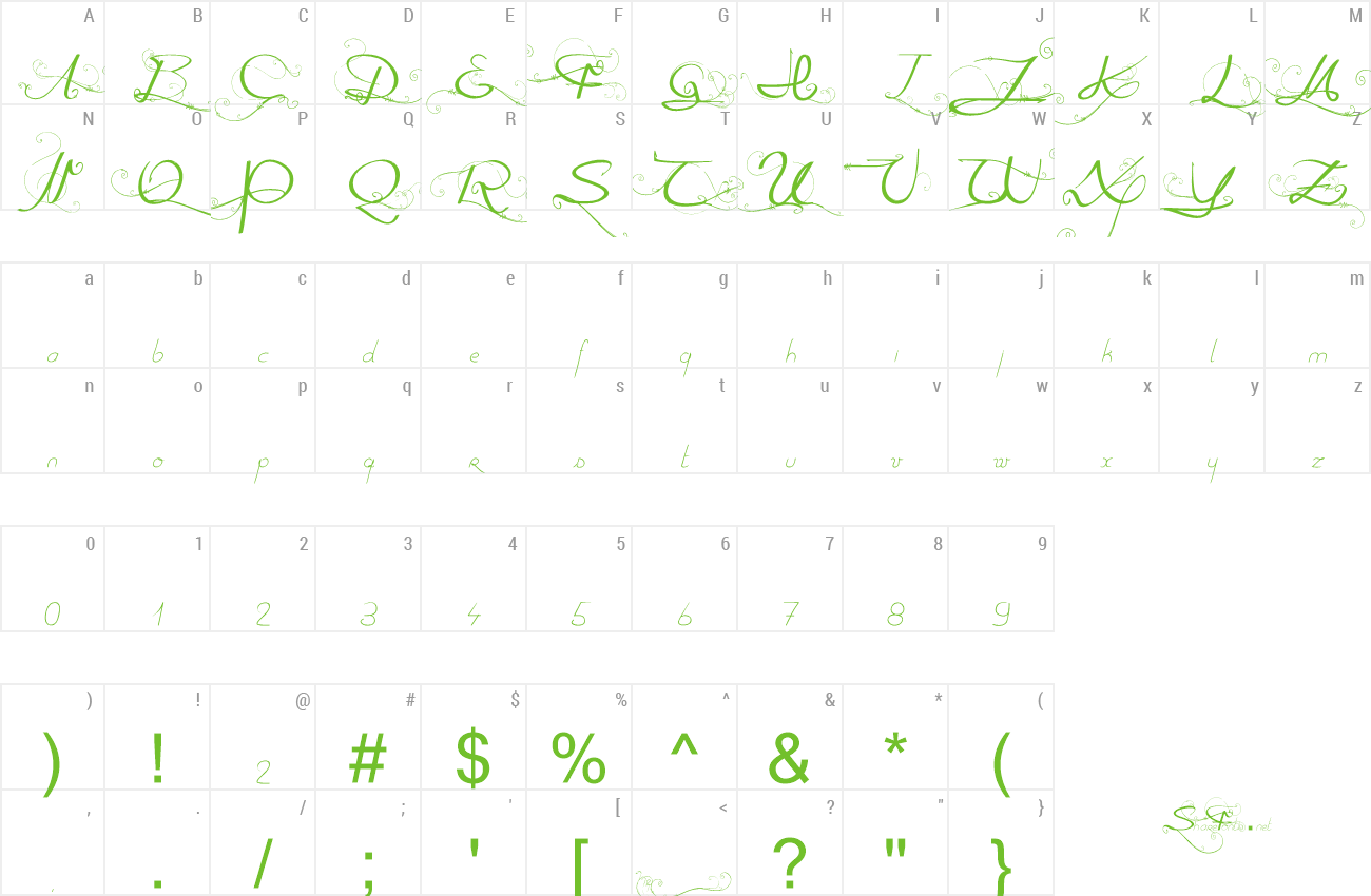 Font OneDayBeforeRain preview