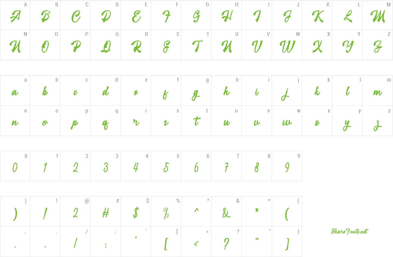 Font Restyla preview