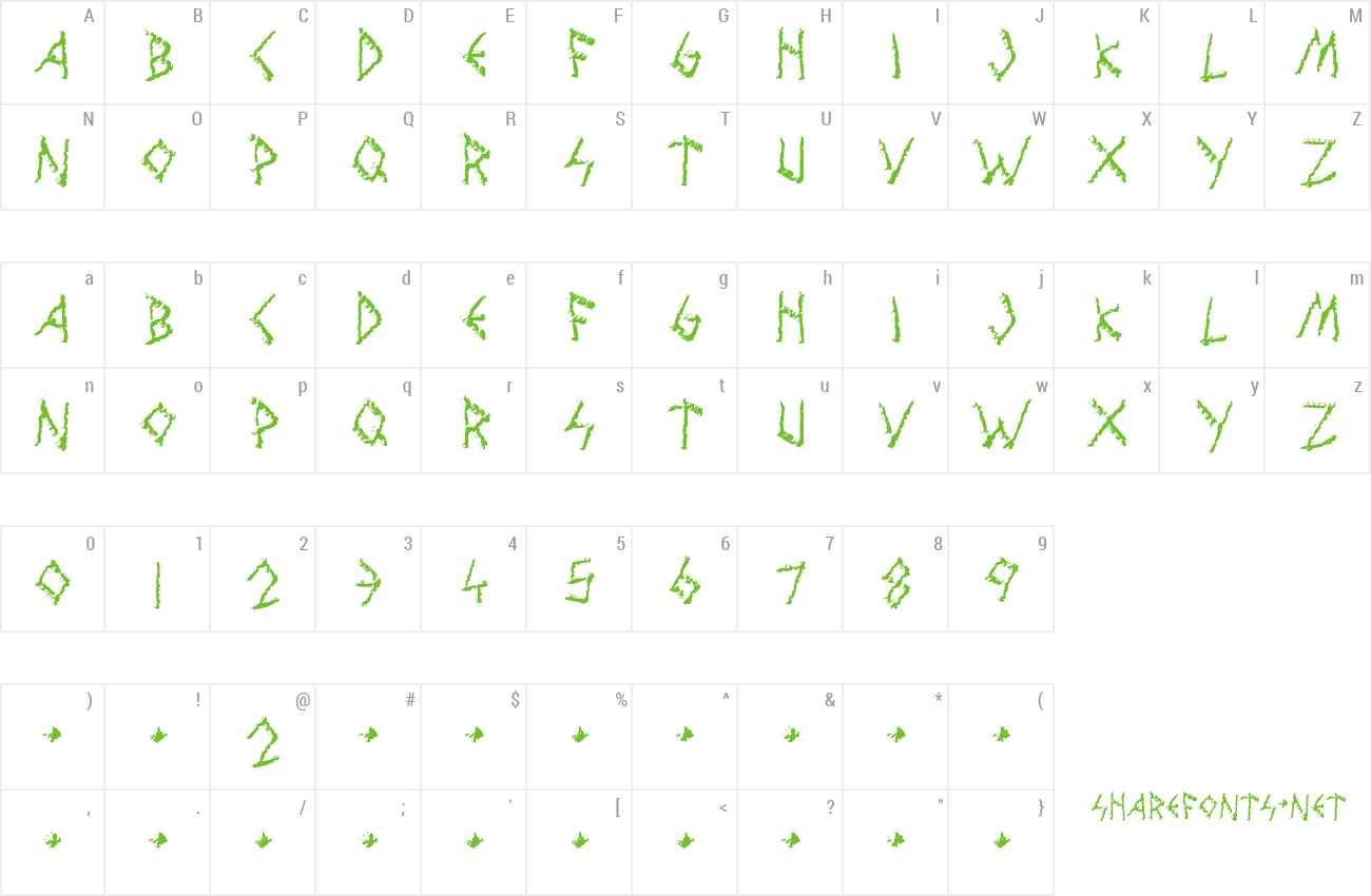 Font Wolves Engraven preview