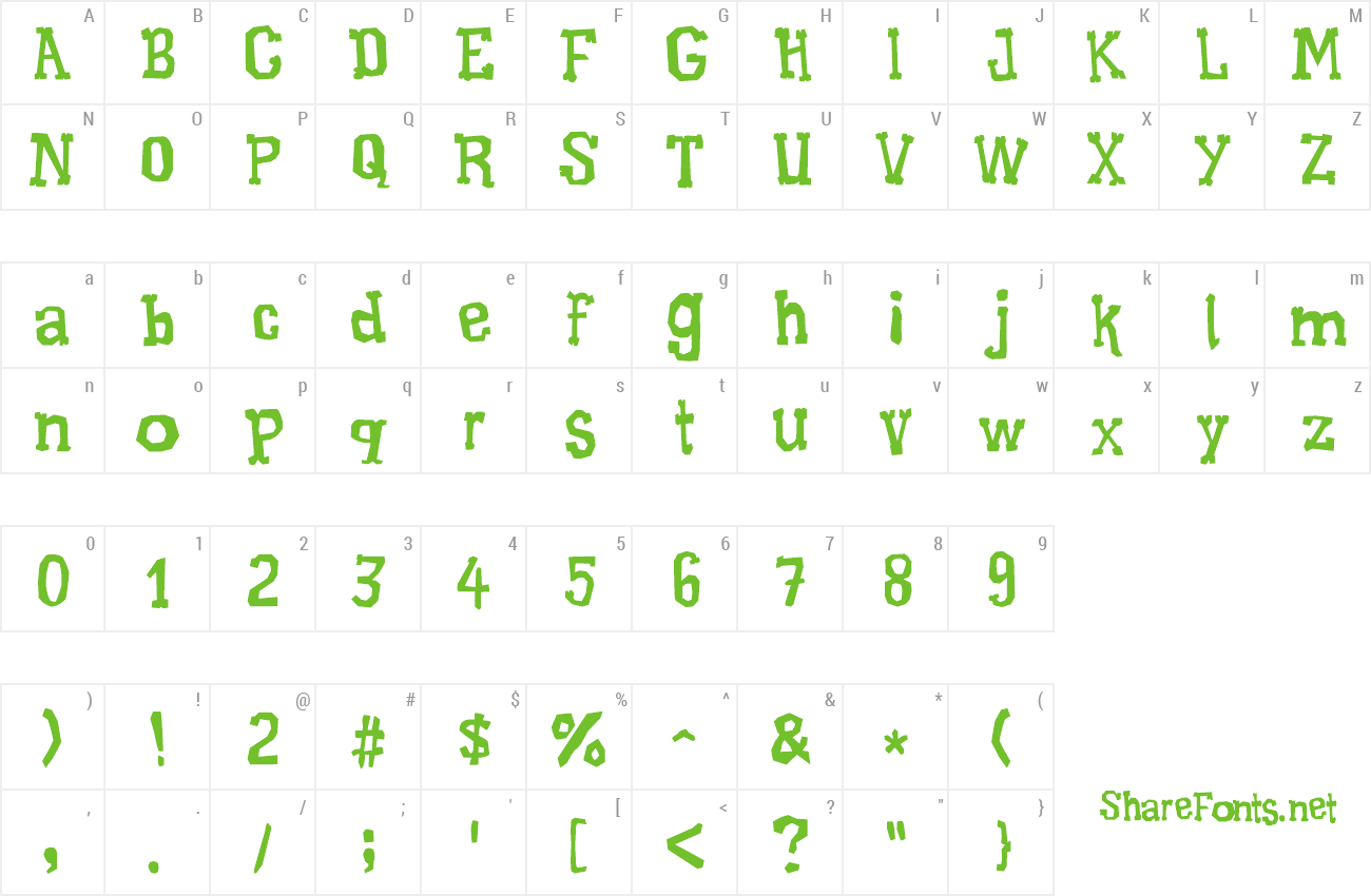 Font XiloGaldino 2 preview