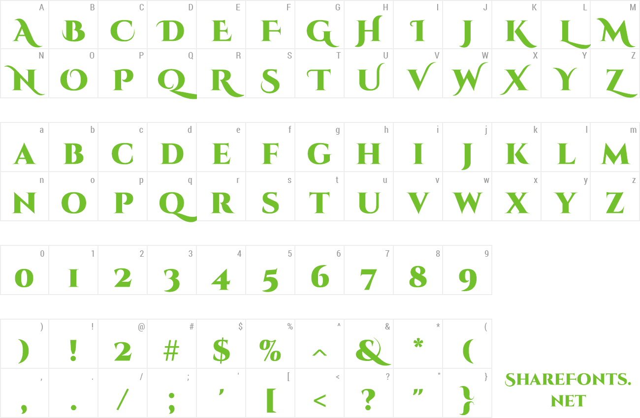 Download Free Font Cinzel Decorative Black