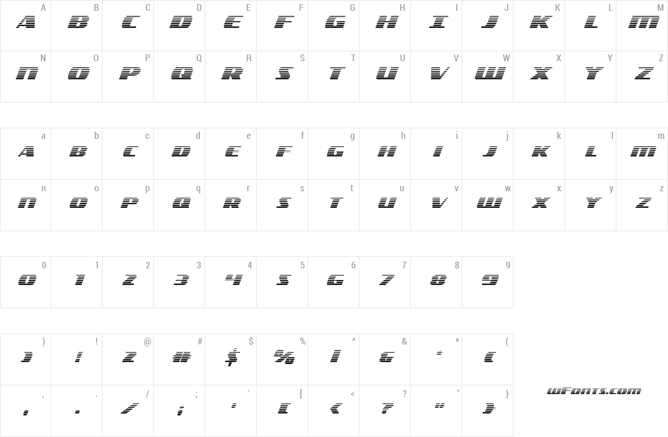 Download Free Font Americorps Gradient