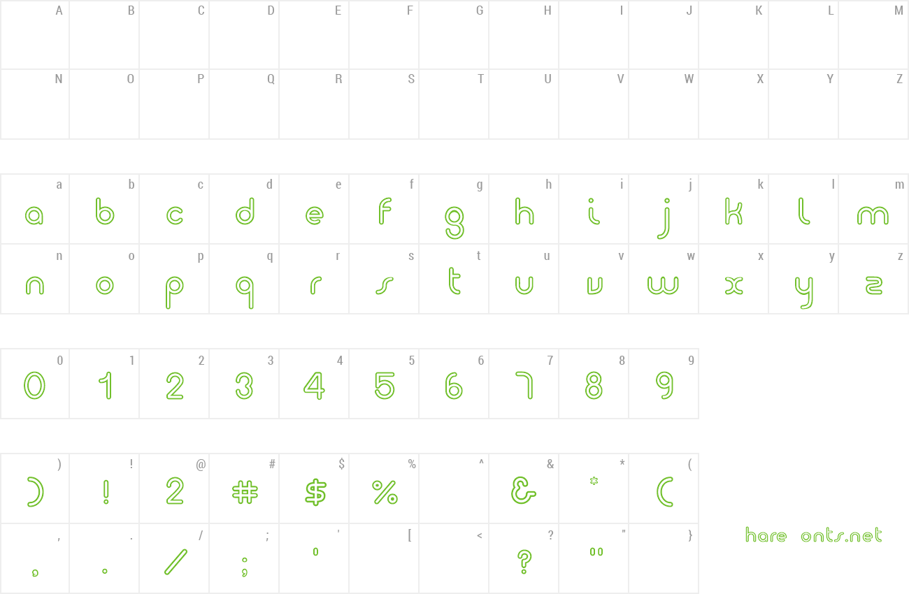 Font Giro preview