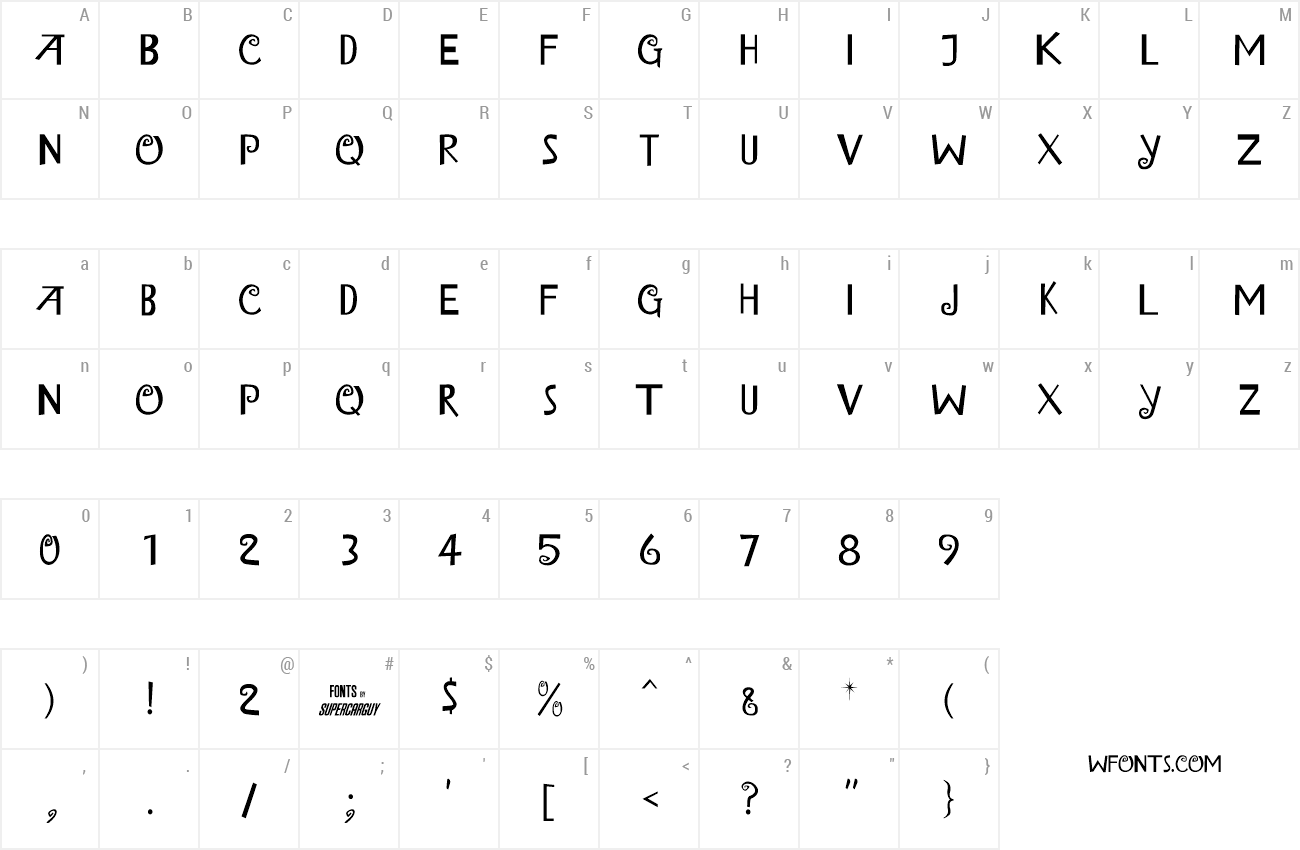 Download Free Font Island Of Misfit Toys Alt