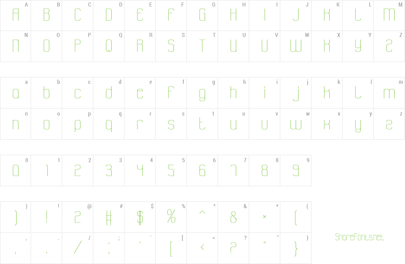 Font atthewindowPRO preview
