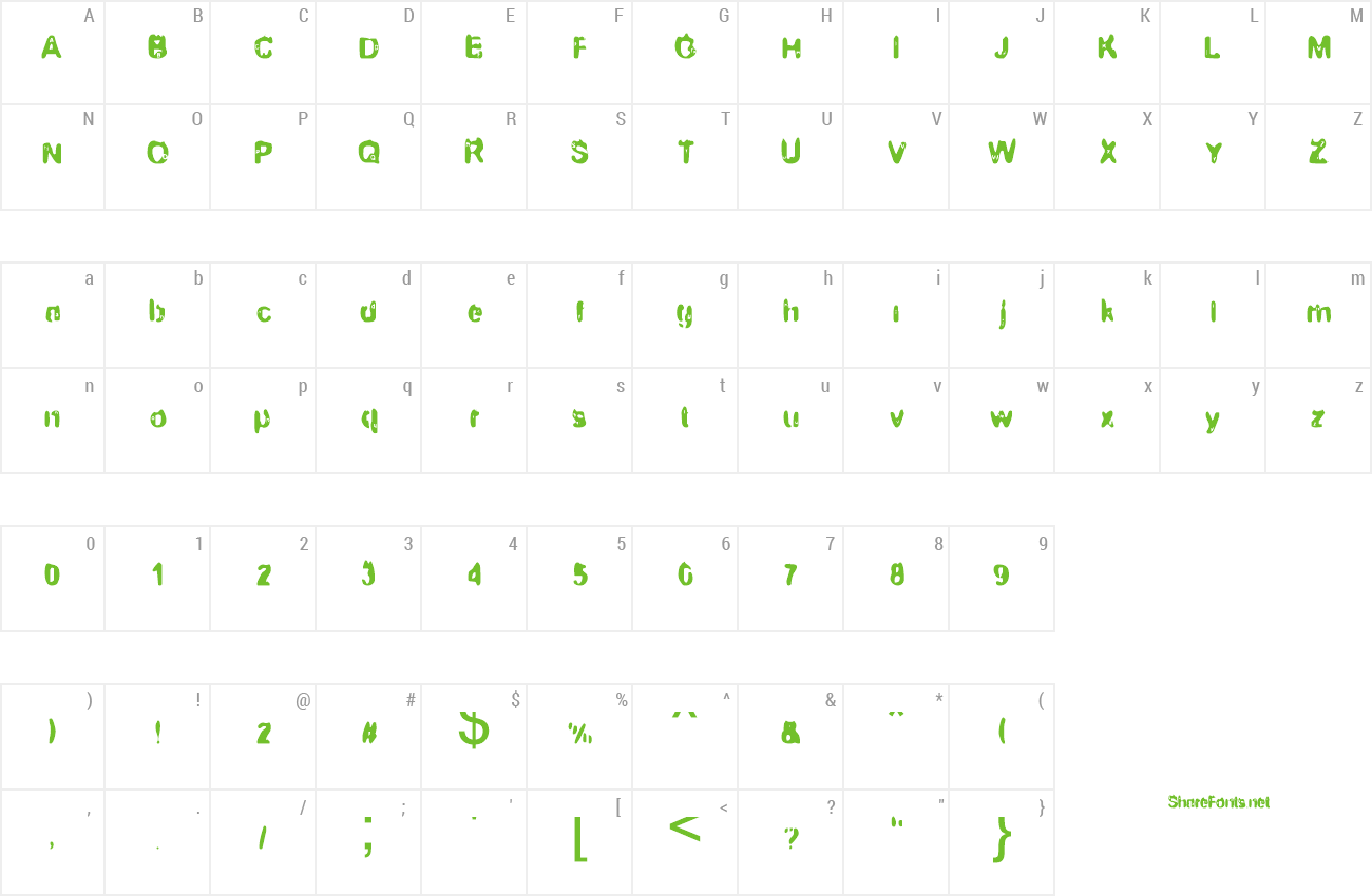 Font Brenda Spencer preview