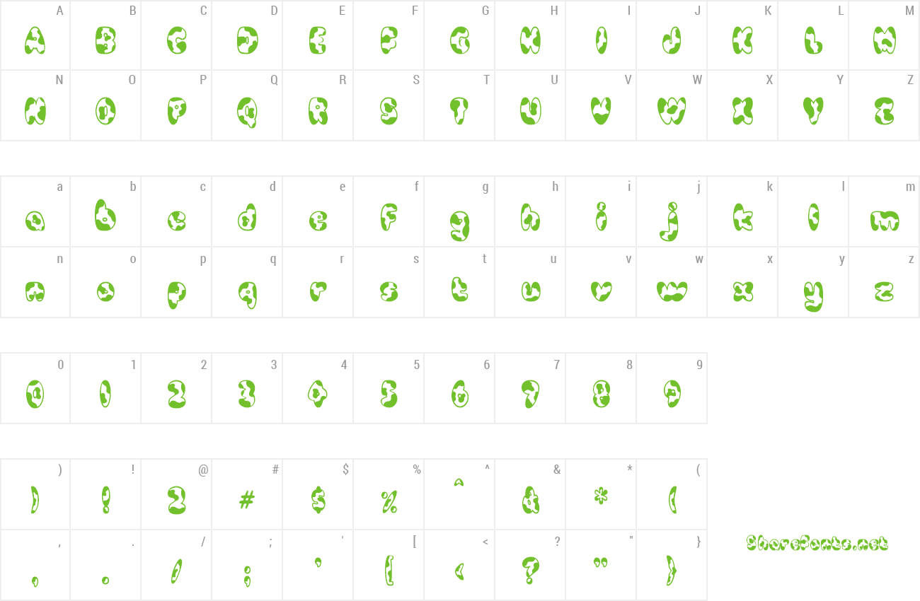 Font Cowpoke BI preview