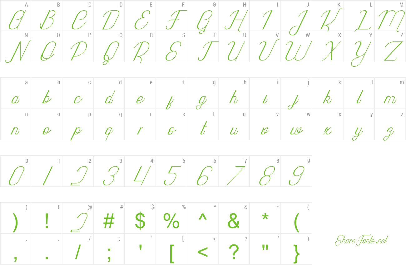 Font Highway preview