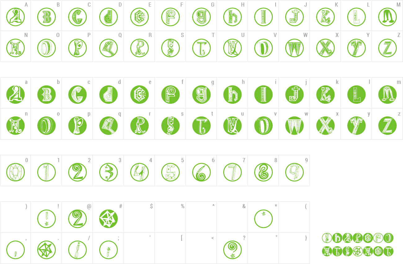 Font ImresDiscs preview