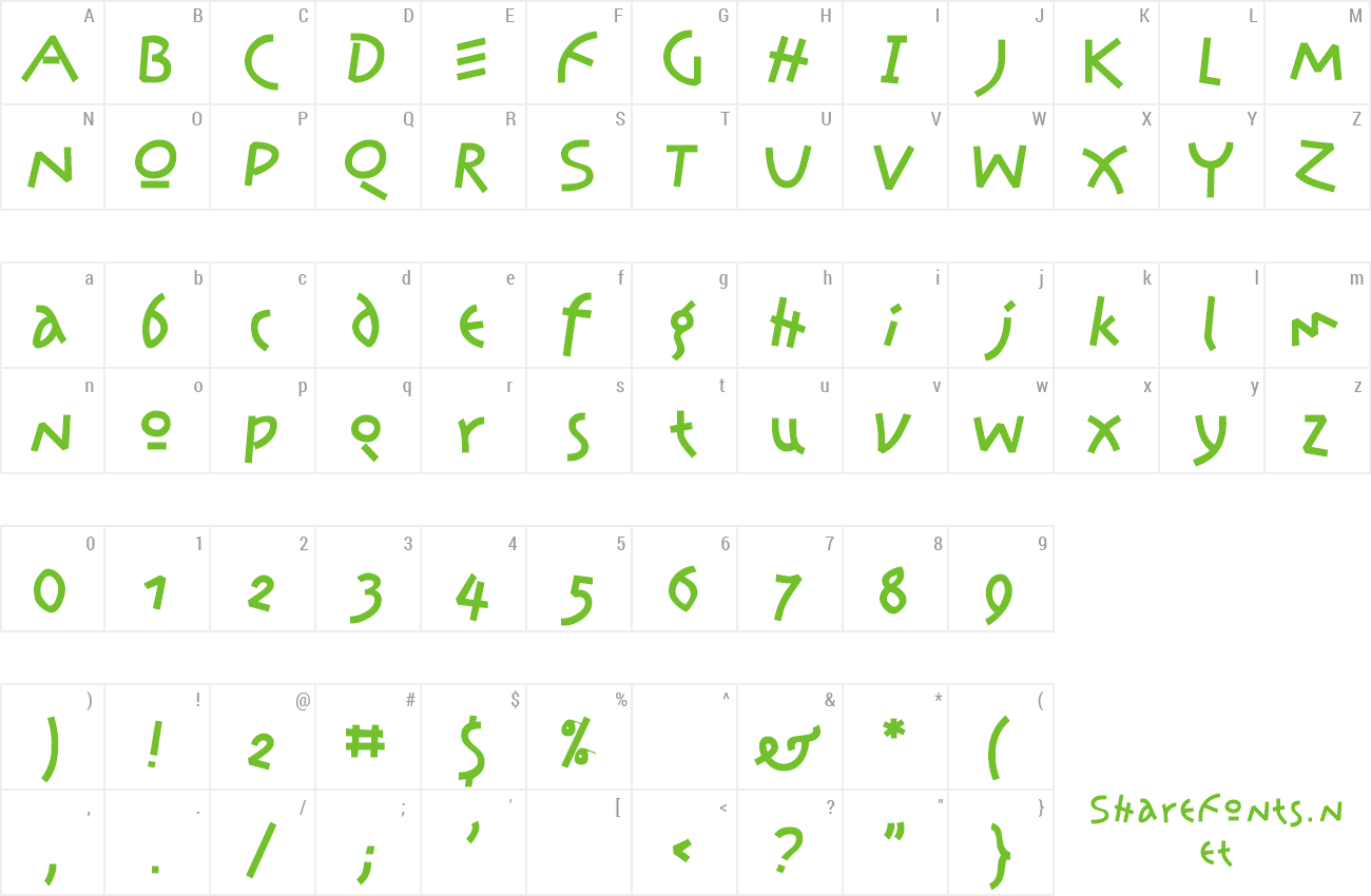 Font KleinsAmazon preview