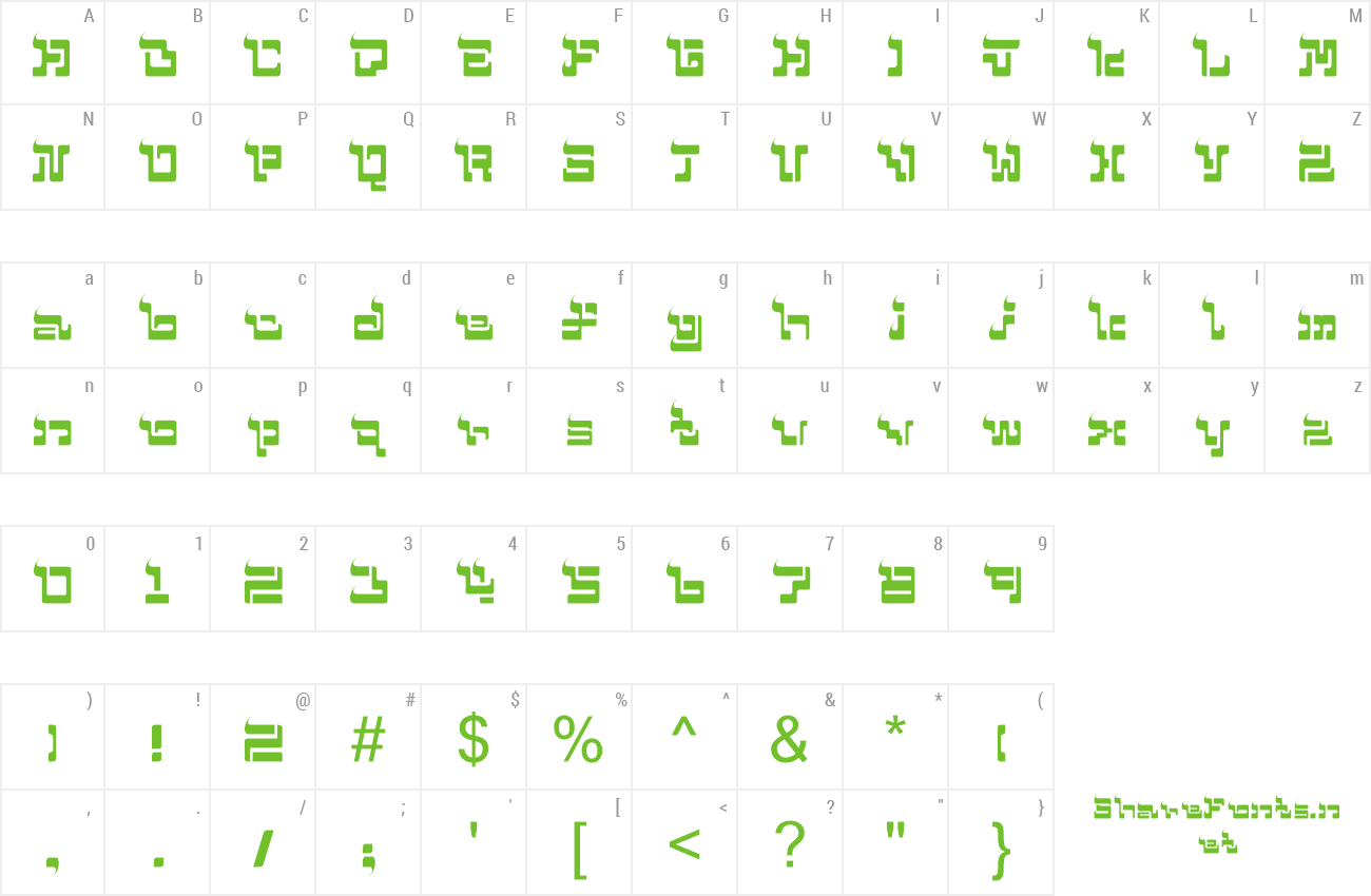 Font mohammed preview