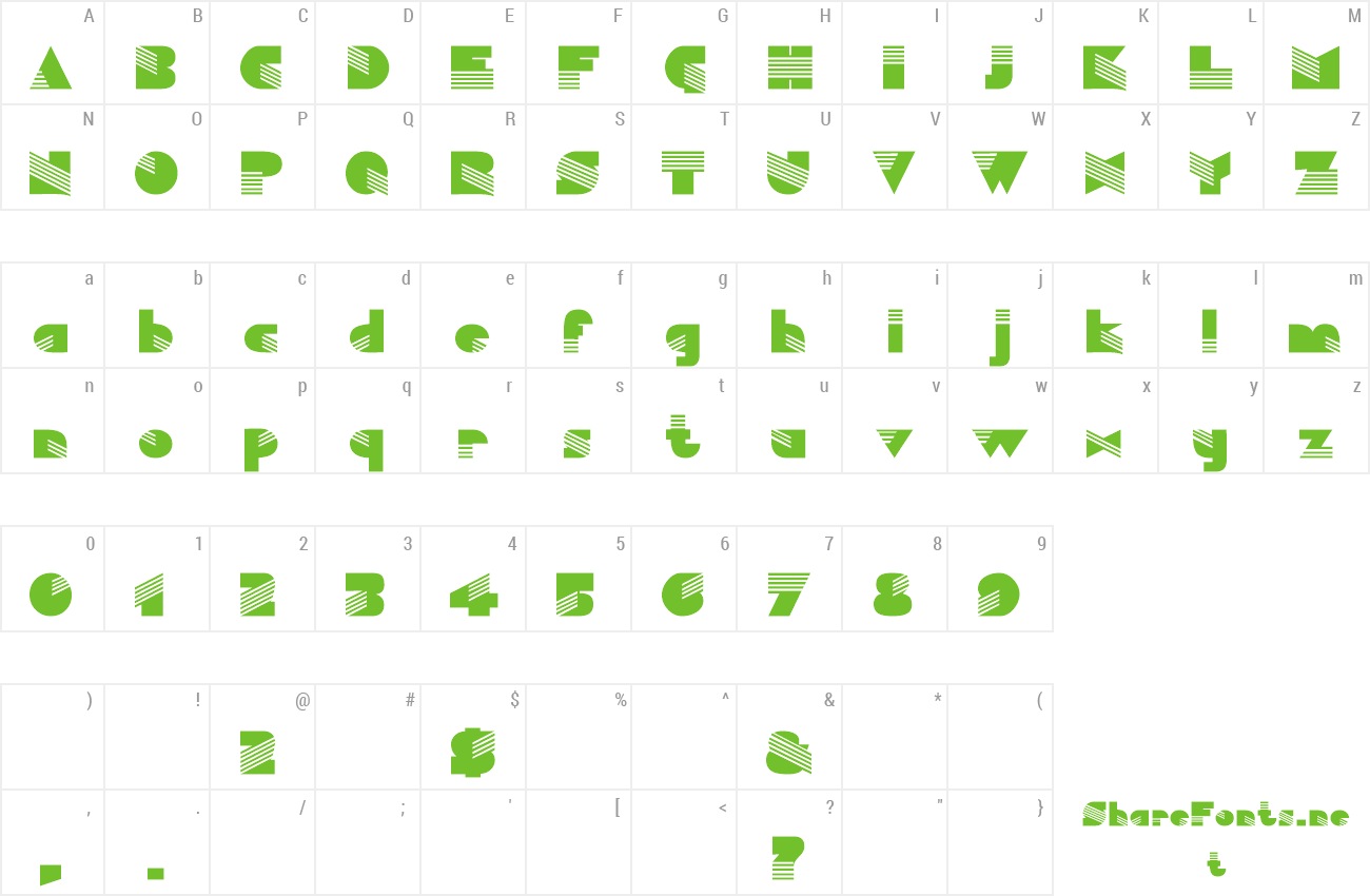 Font SaminoaDisplay preview