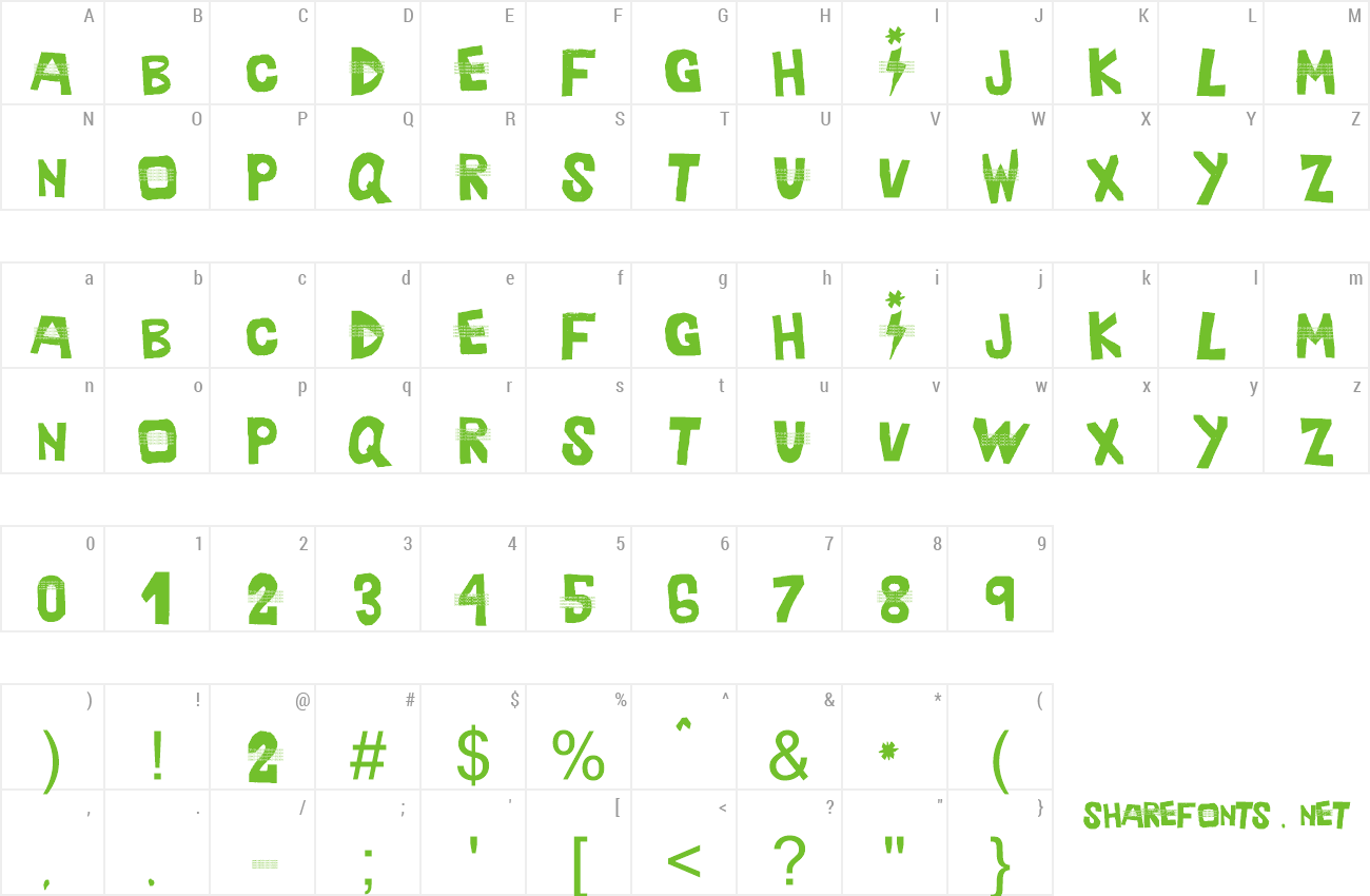 Font TETARIA DEMO VERSION preview