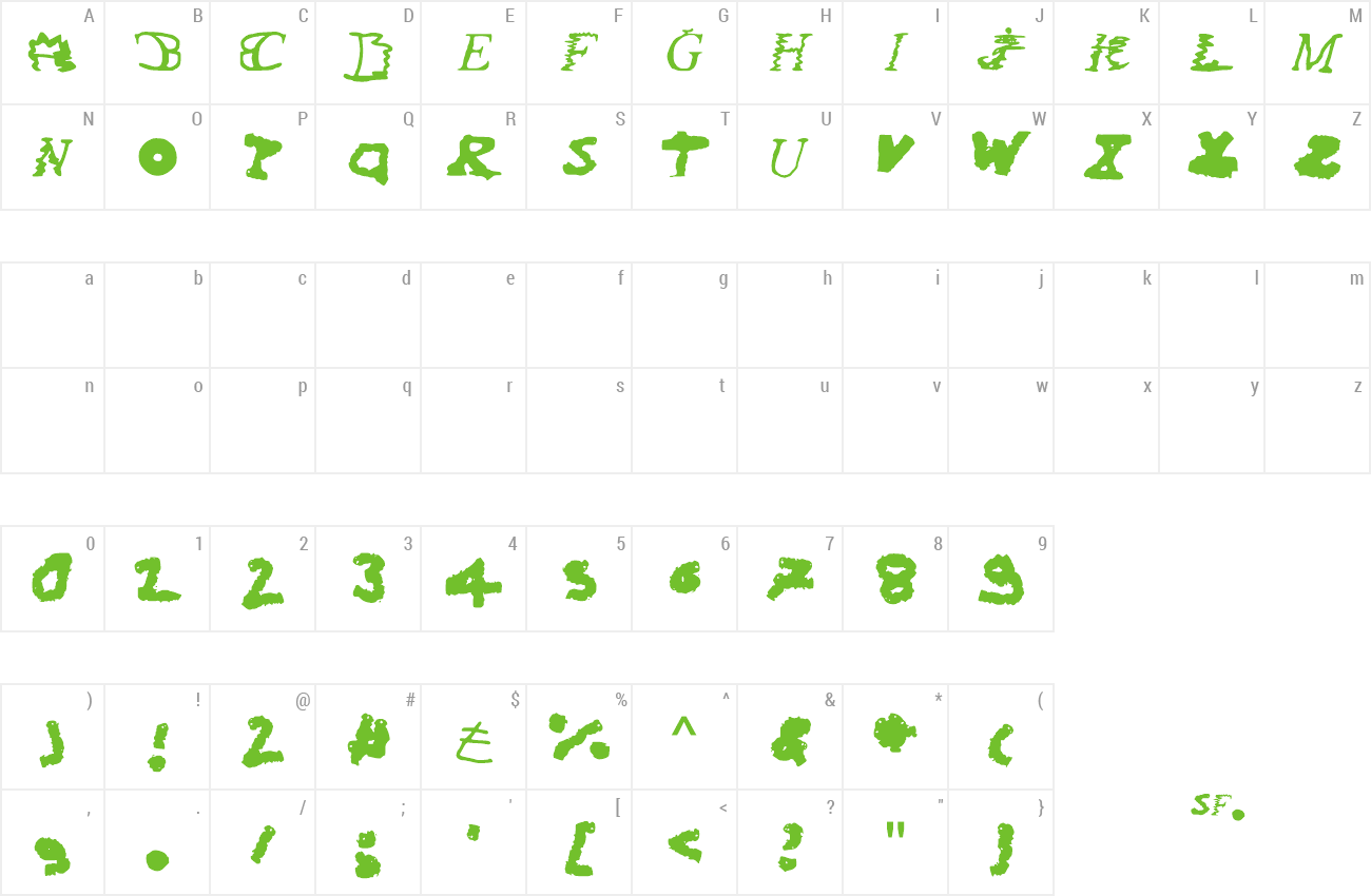 Font Bize_Ne_Di__er_Harflerden_Bizim_Ad__m__z_Bertug_ve_Cesur preview