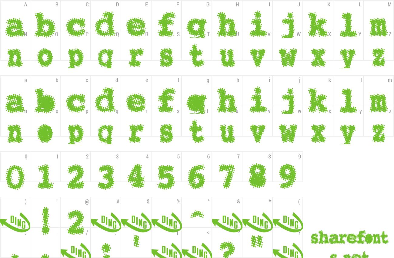 Font DavidSellers preview