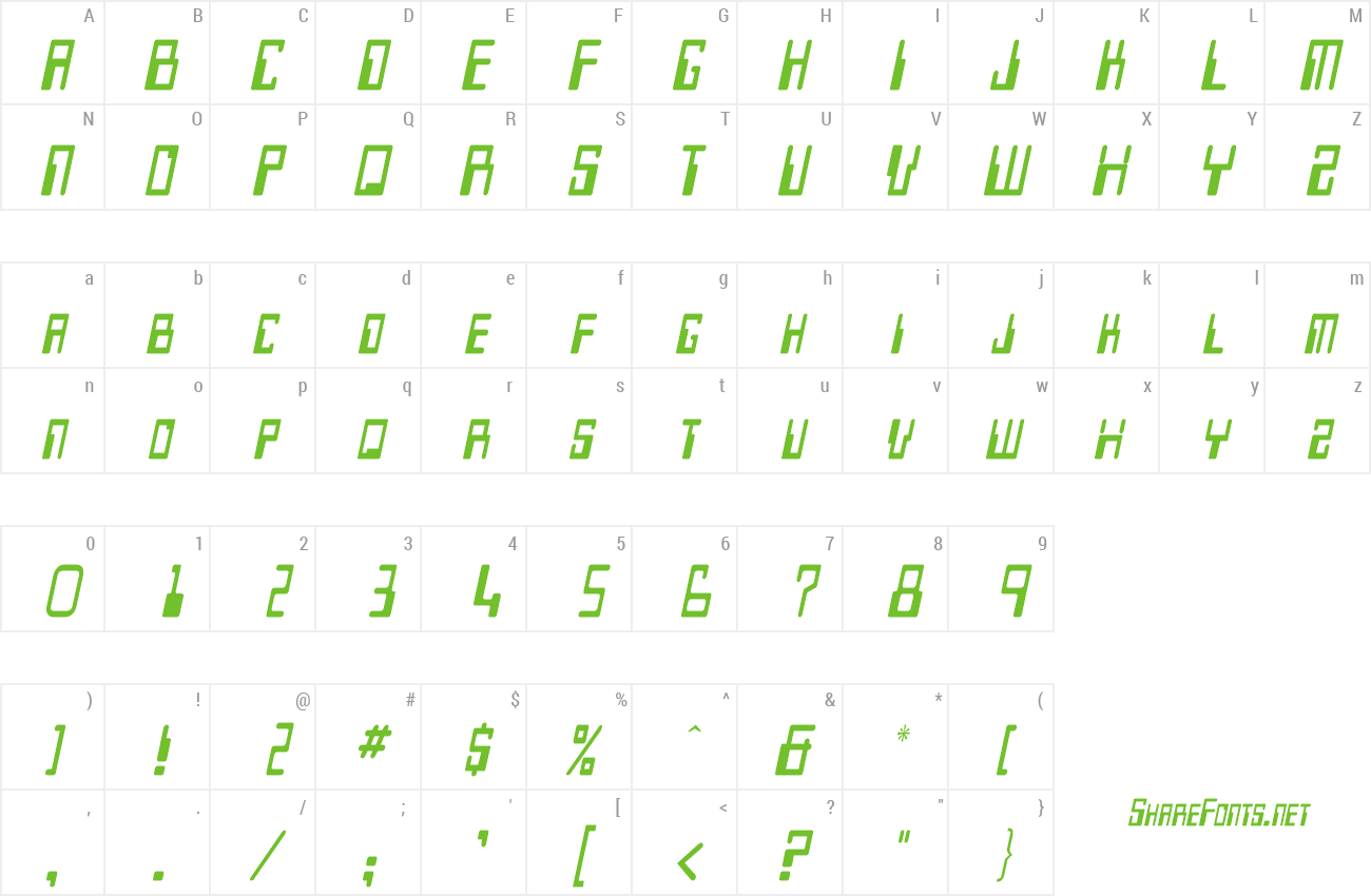 Font Keys-Condensed preview