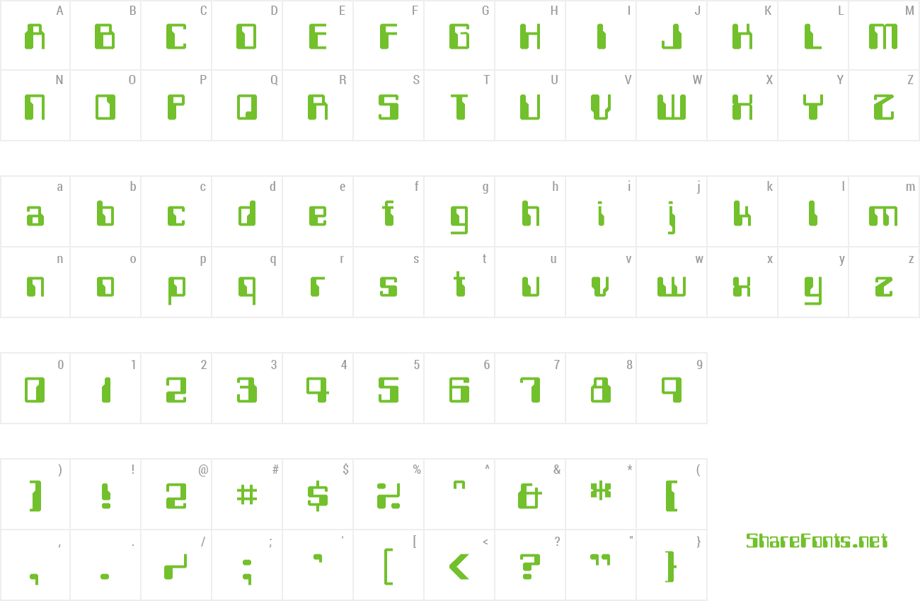 Font Olive Natural preview