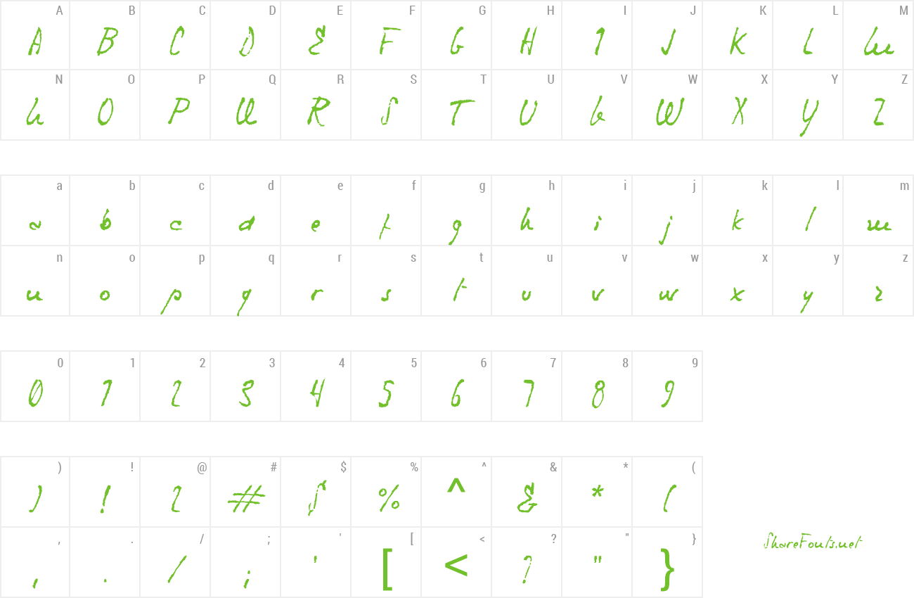 Font Separa preview