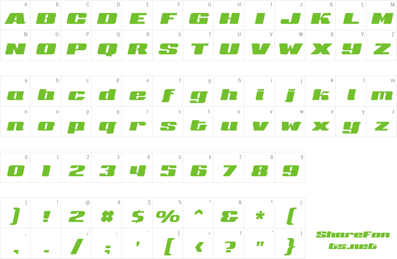 Font Sneakers Script UltraWide preview