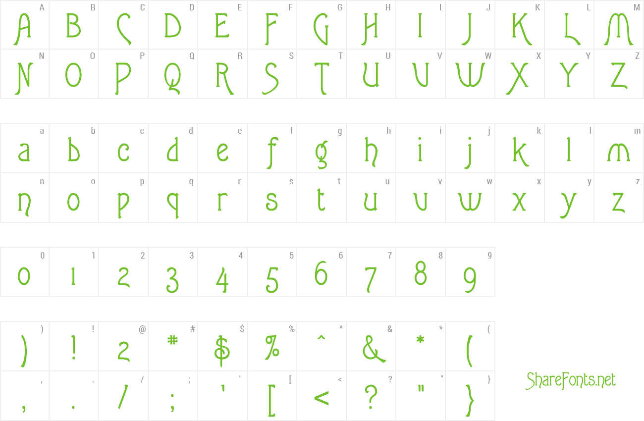 copy and paste fonts gothic