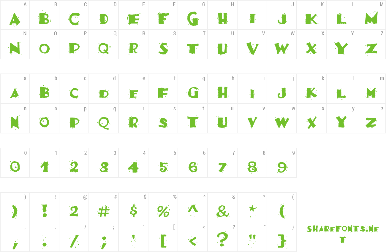 Font Fajita ICG Mild preview