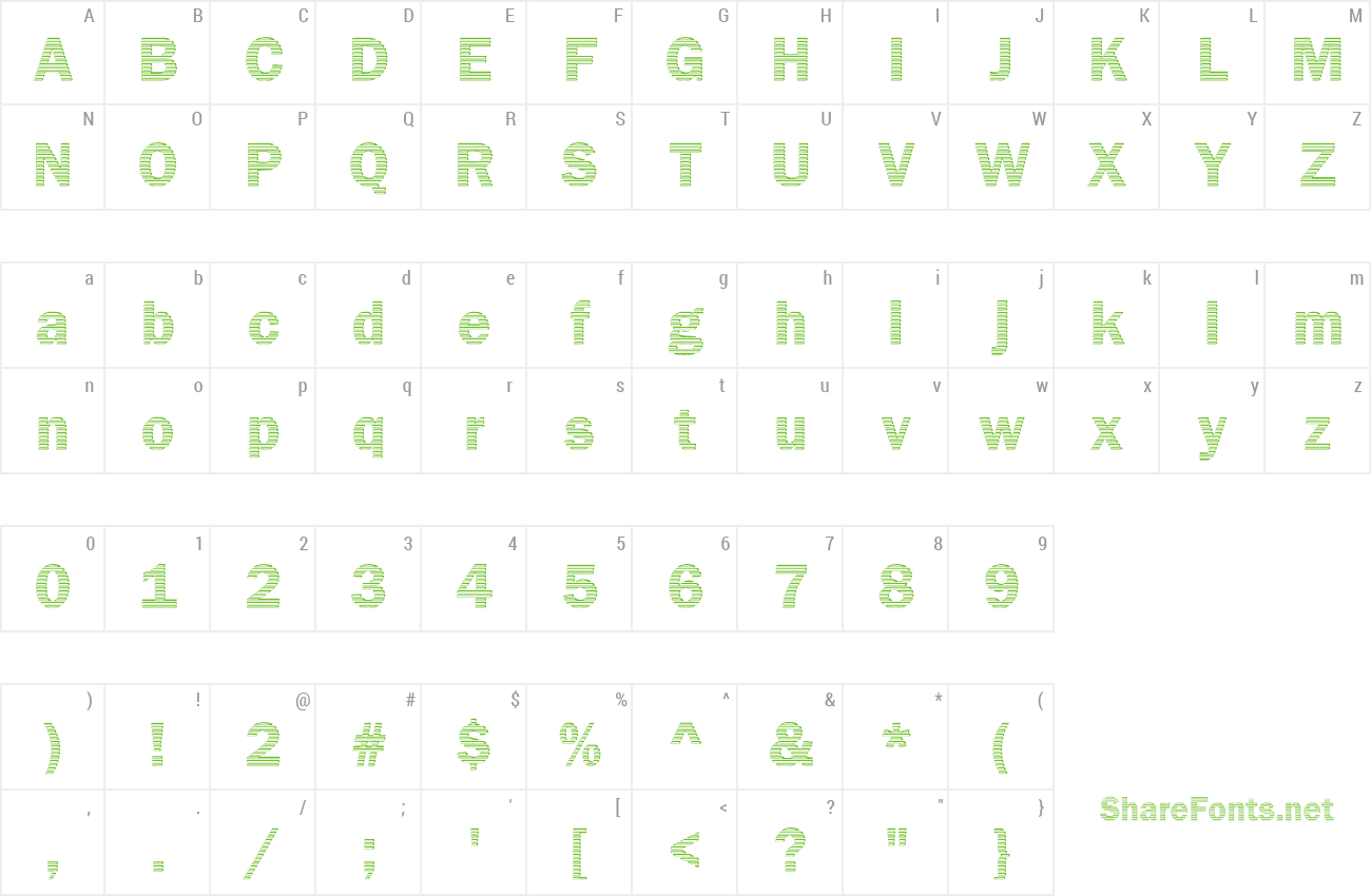 Font Franklin07 Becker preview