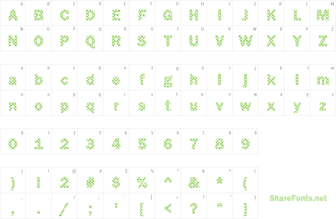 Font Franklin10 Becker preview