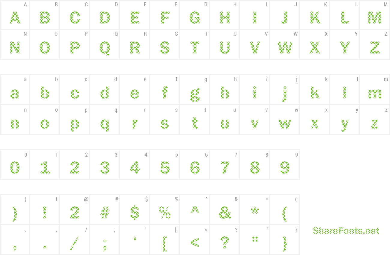 Font Franklin14 Becker preview