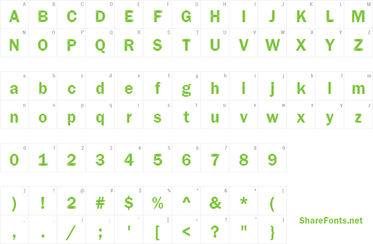 Font Franklin38 Becker preview