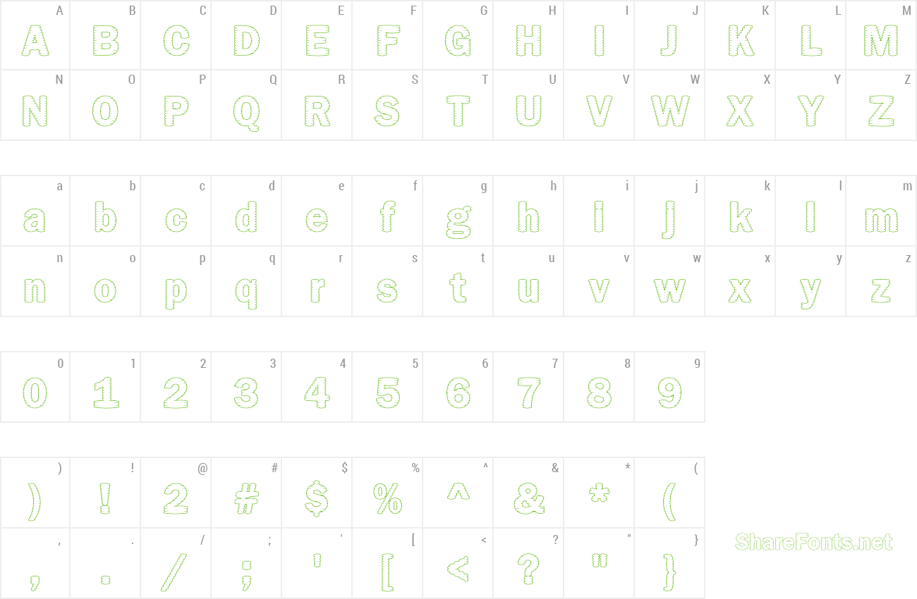 Font Franklin39 Becker preview