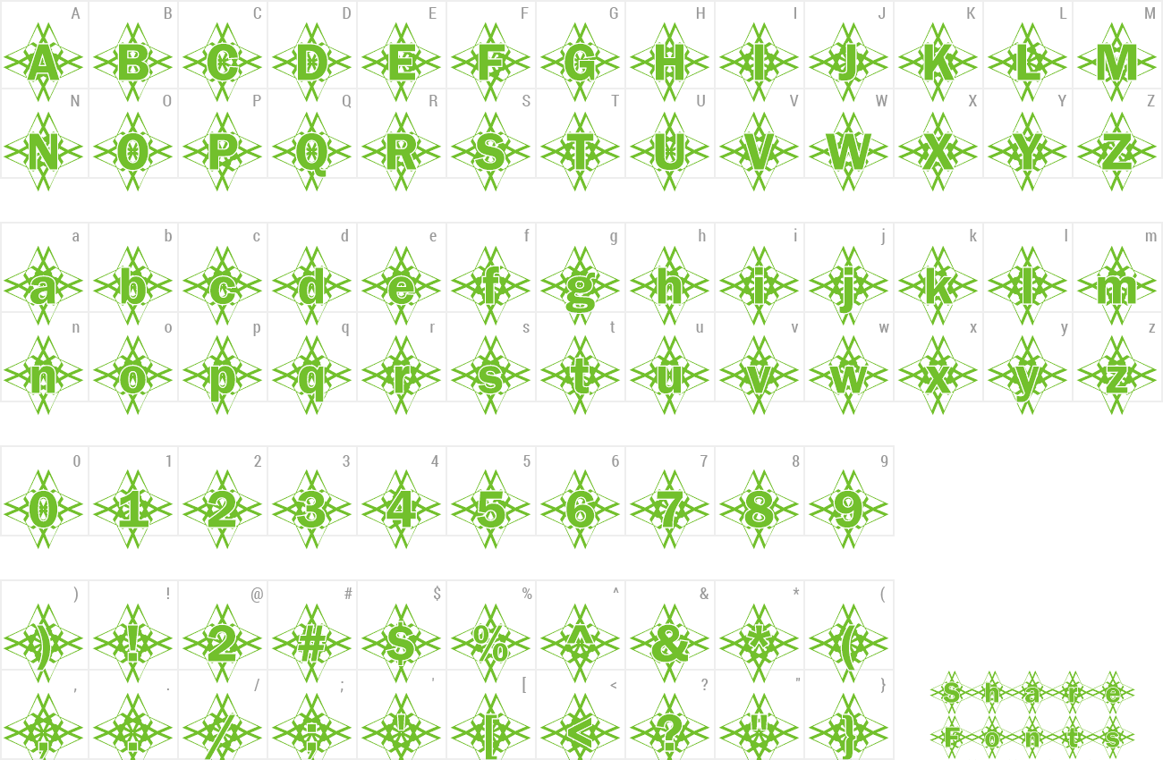 Font Franklin48 Becker preview