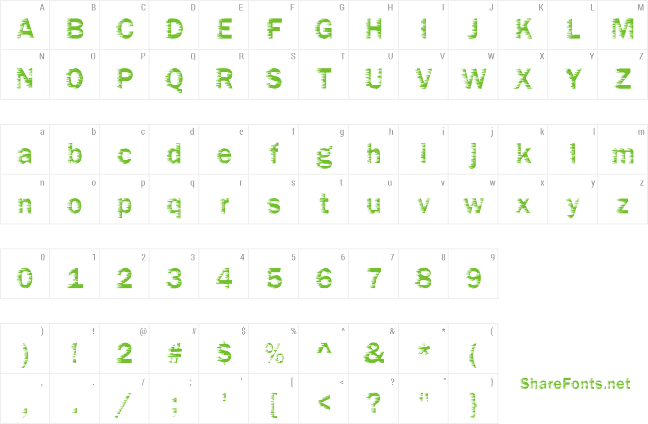 Font Funky01 Becker preview