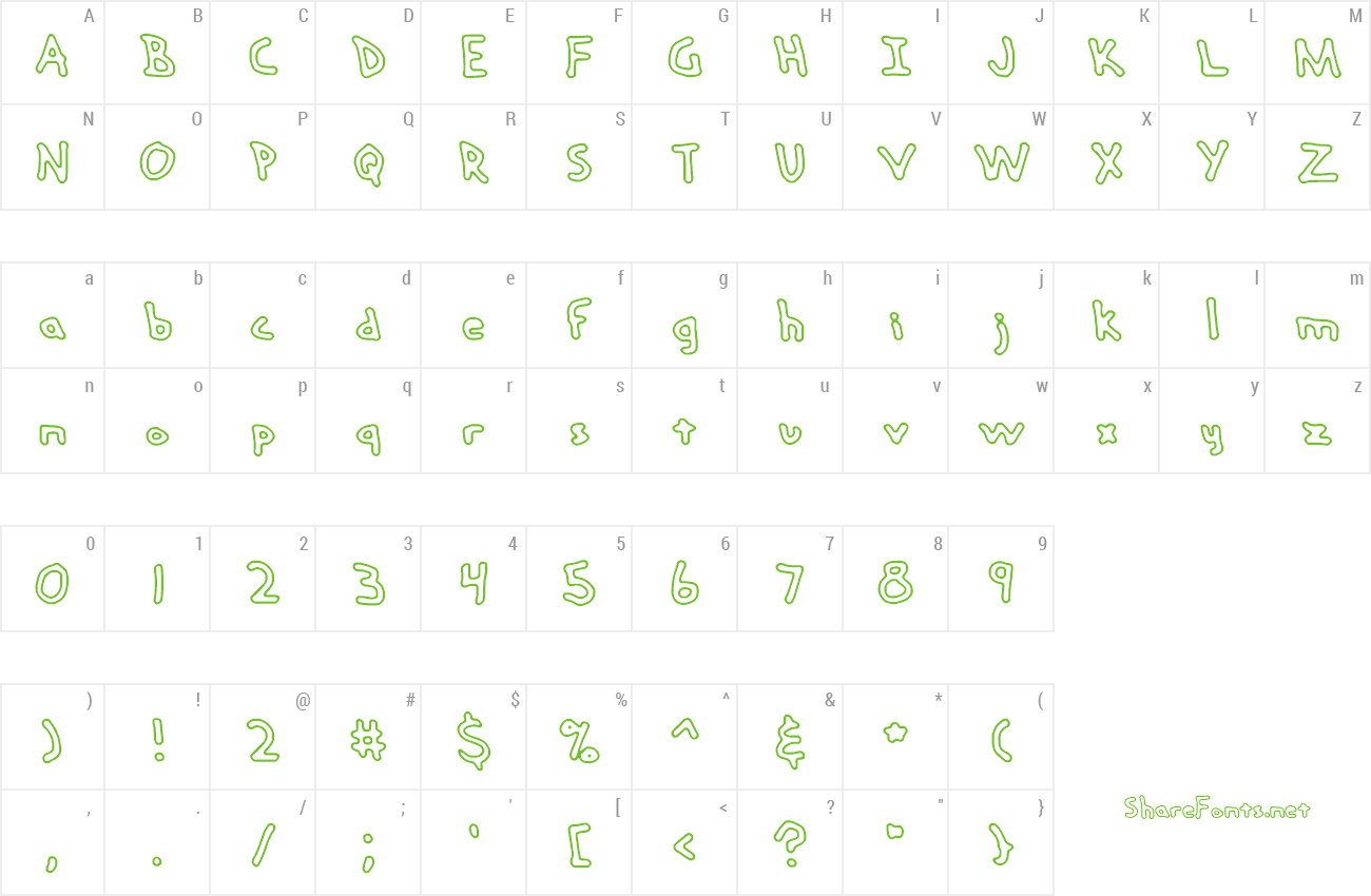 Font Hand Me Down preview