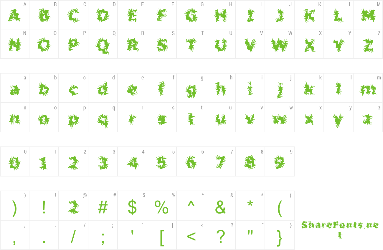 Font Inertia preview