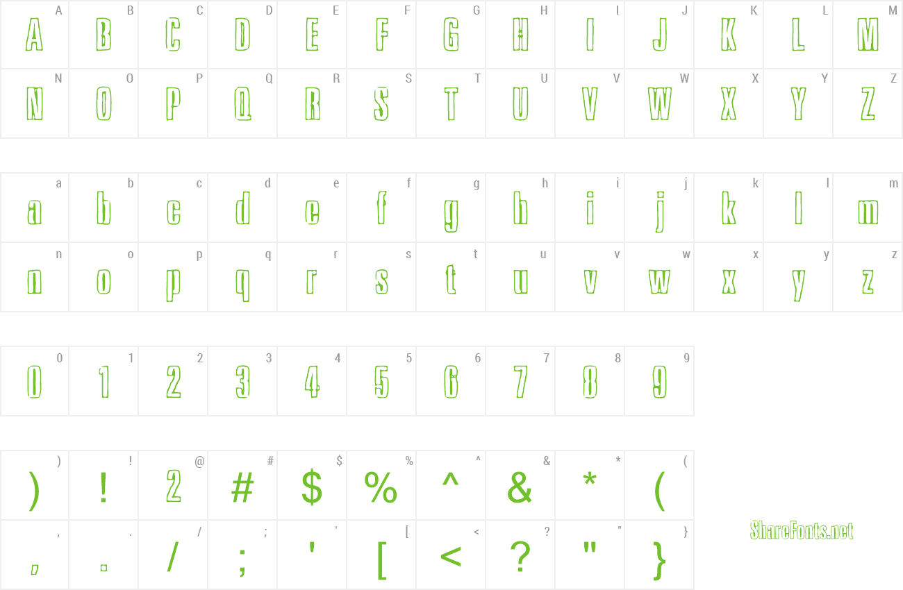 Font Ink Tank preview