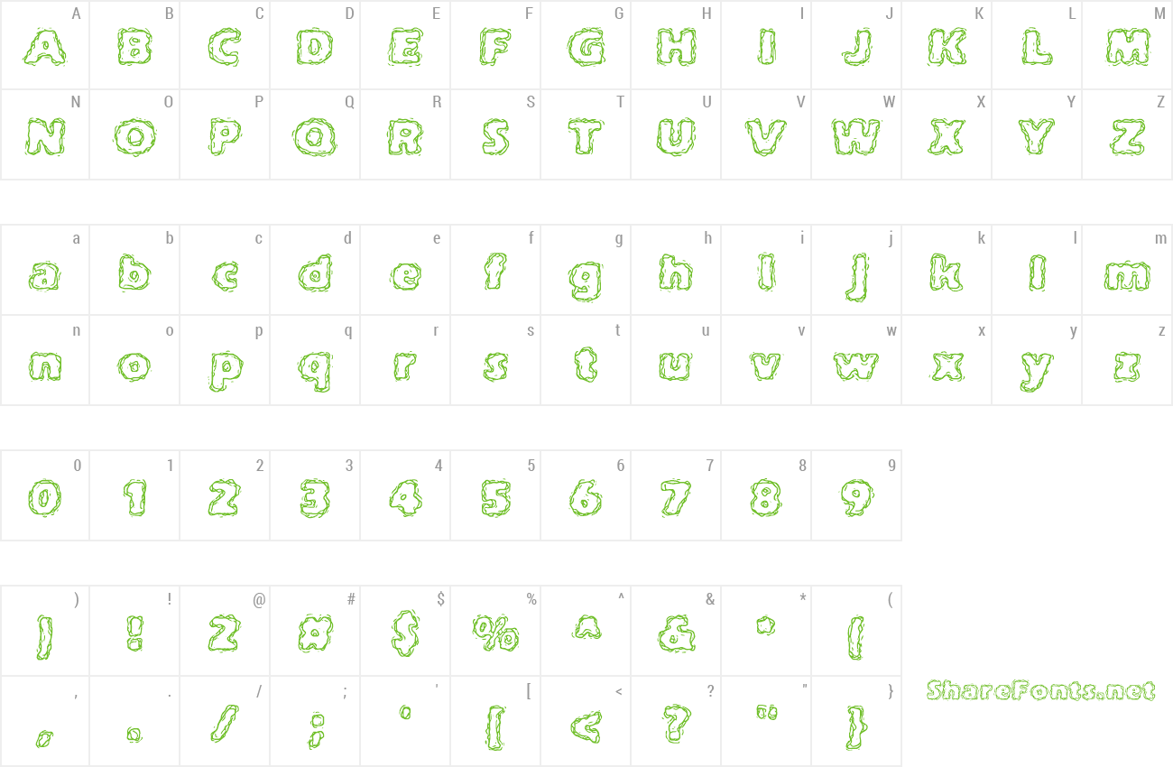 Font Jolt Of Caffeine preview