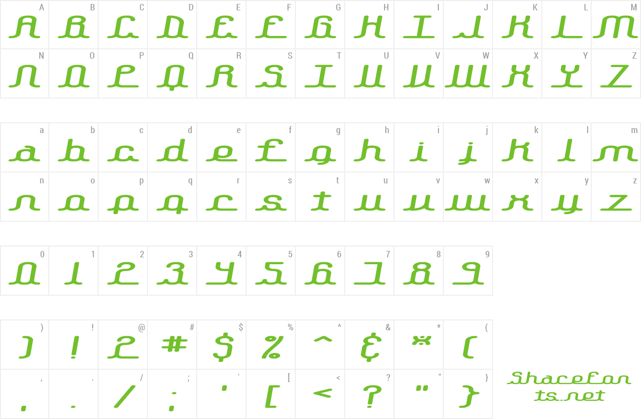 Font Low Down preview