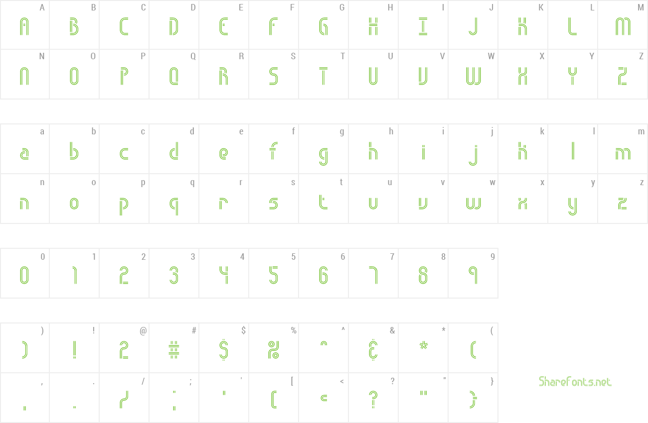 Font Obstacle preview