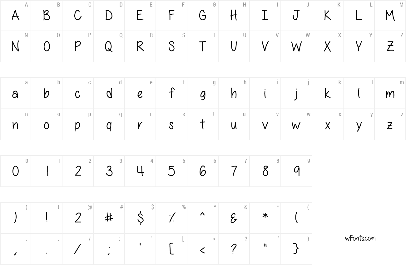 Download Free Font All Things Pink