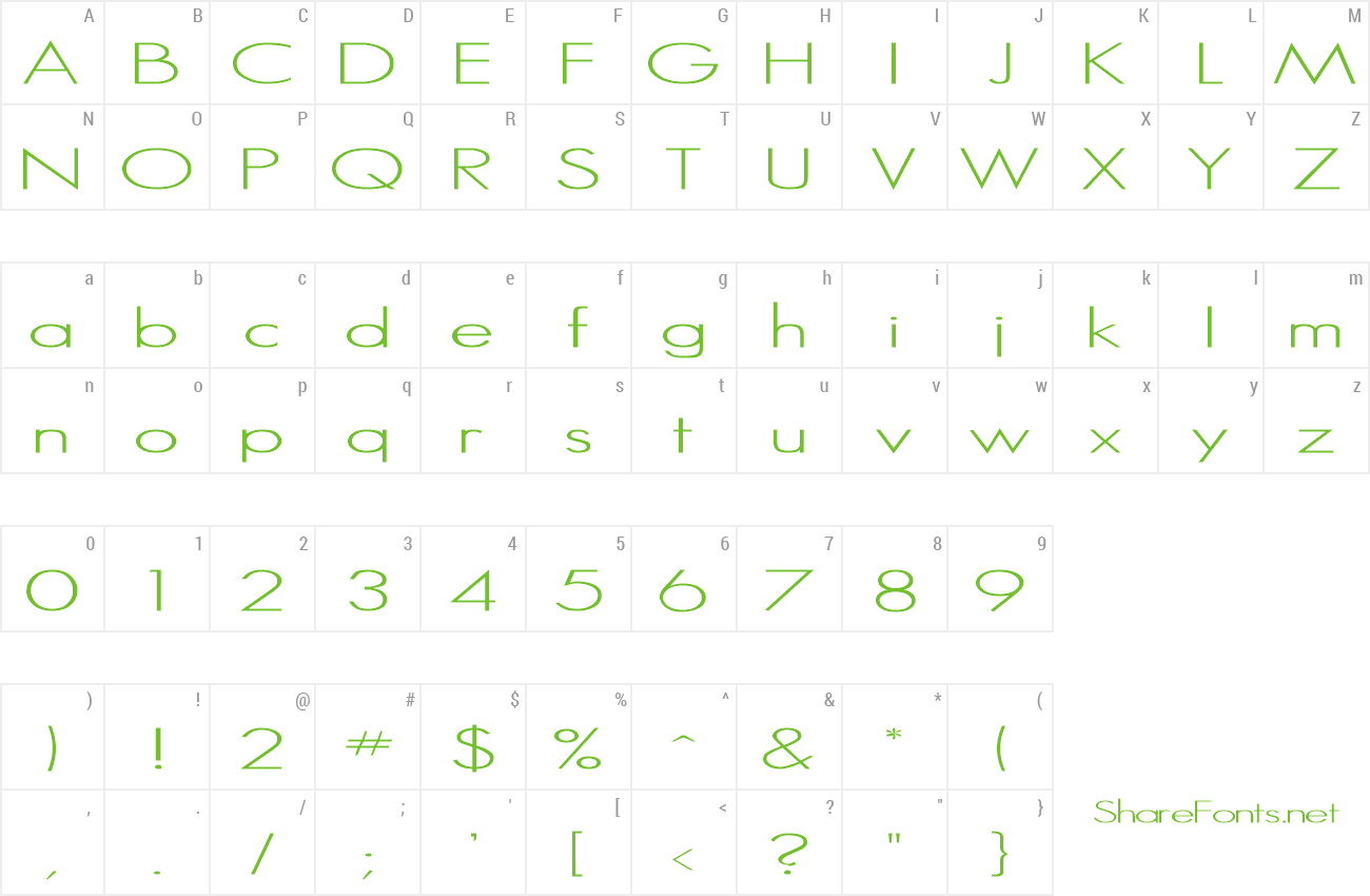 Font Micro preview